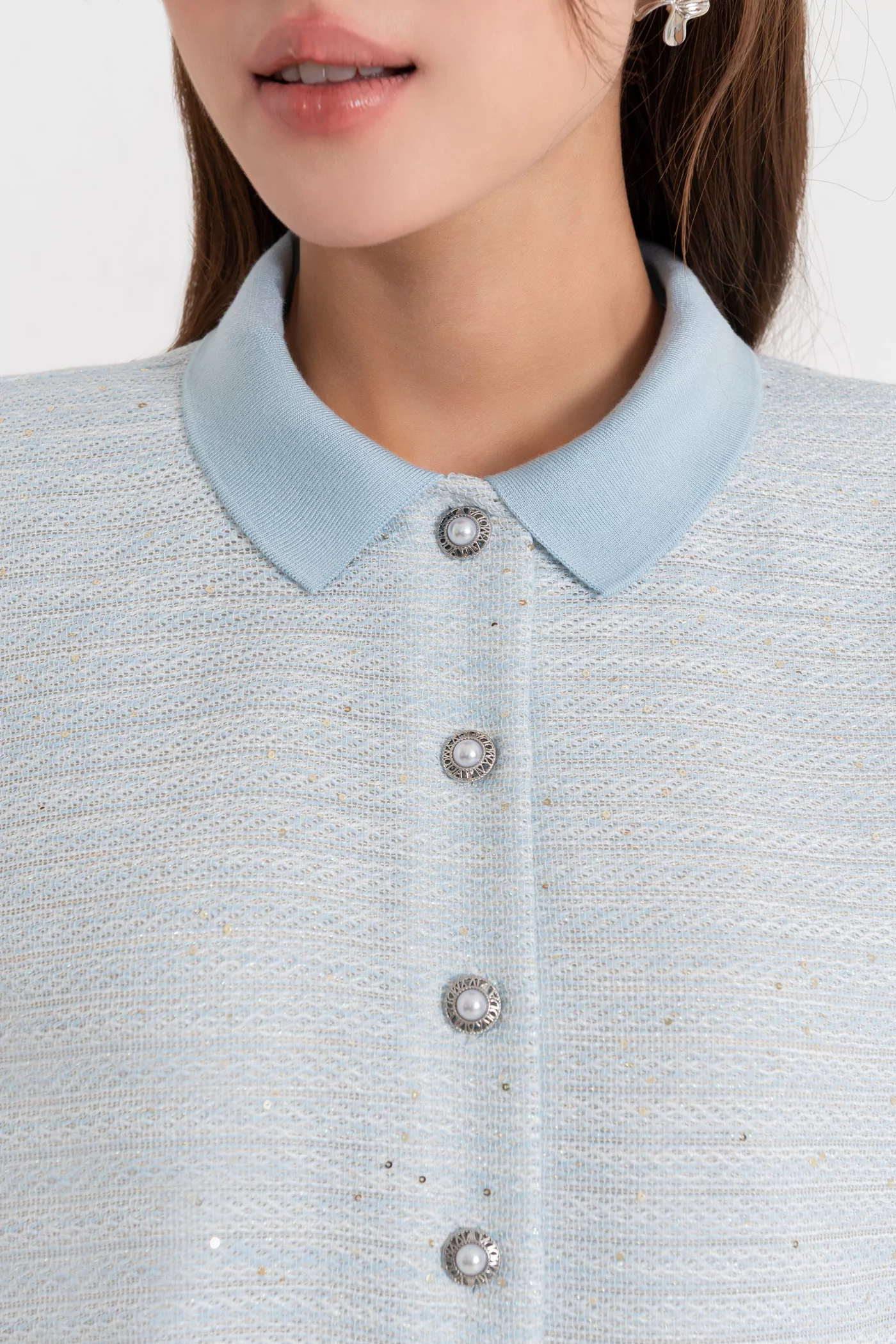 Áo Tweed cổ đức