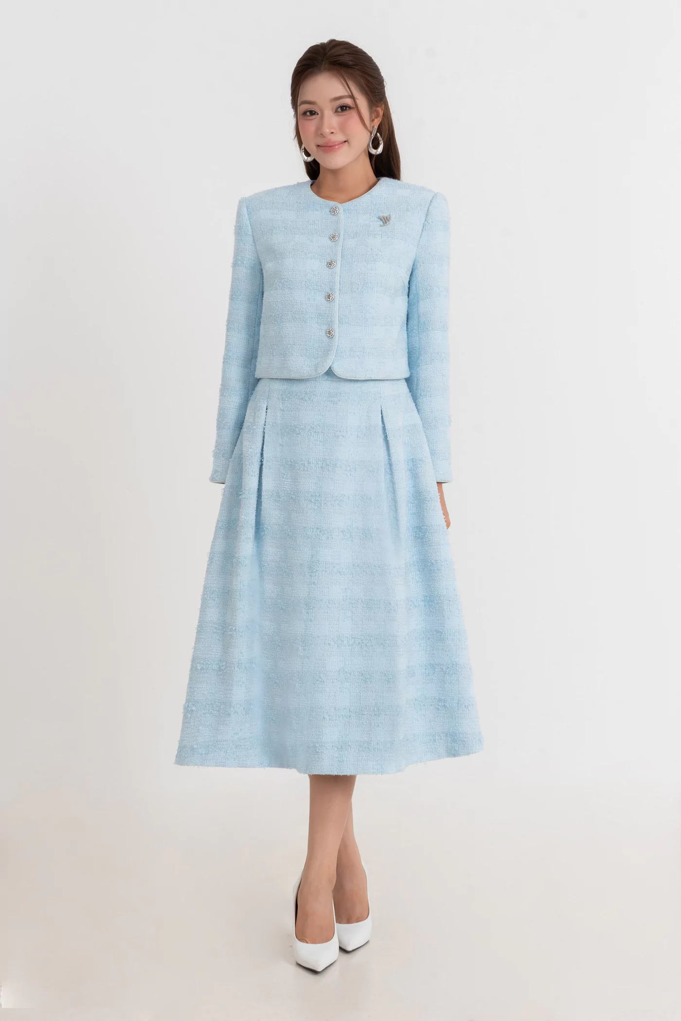 Chân váy Tweed Harris
