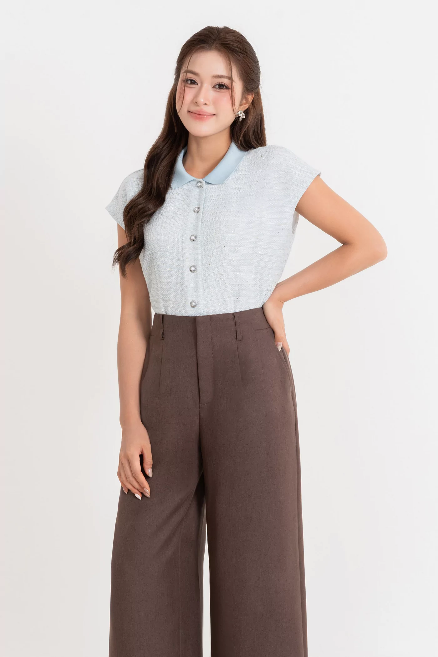 Áo Tweed cổ đức