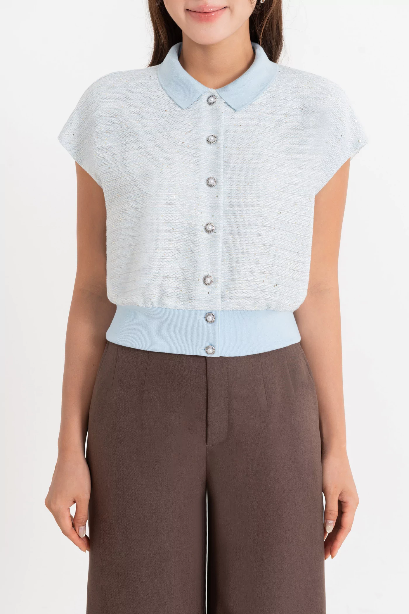 Áo Tweed cổ đức