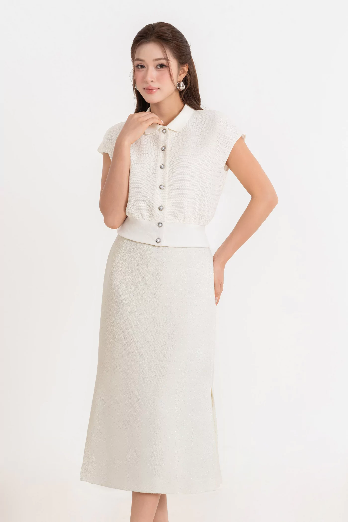 Áo Tweed cổ đức