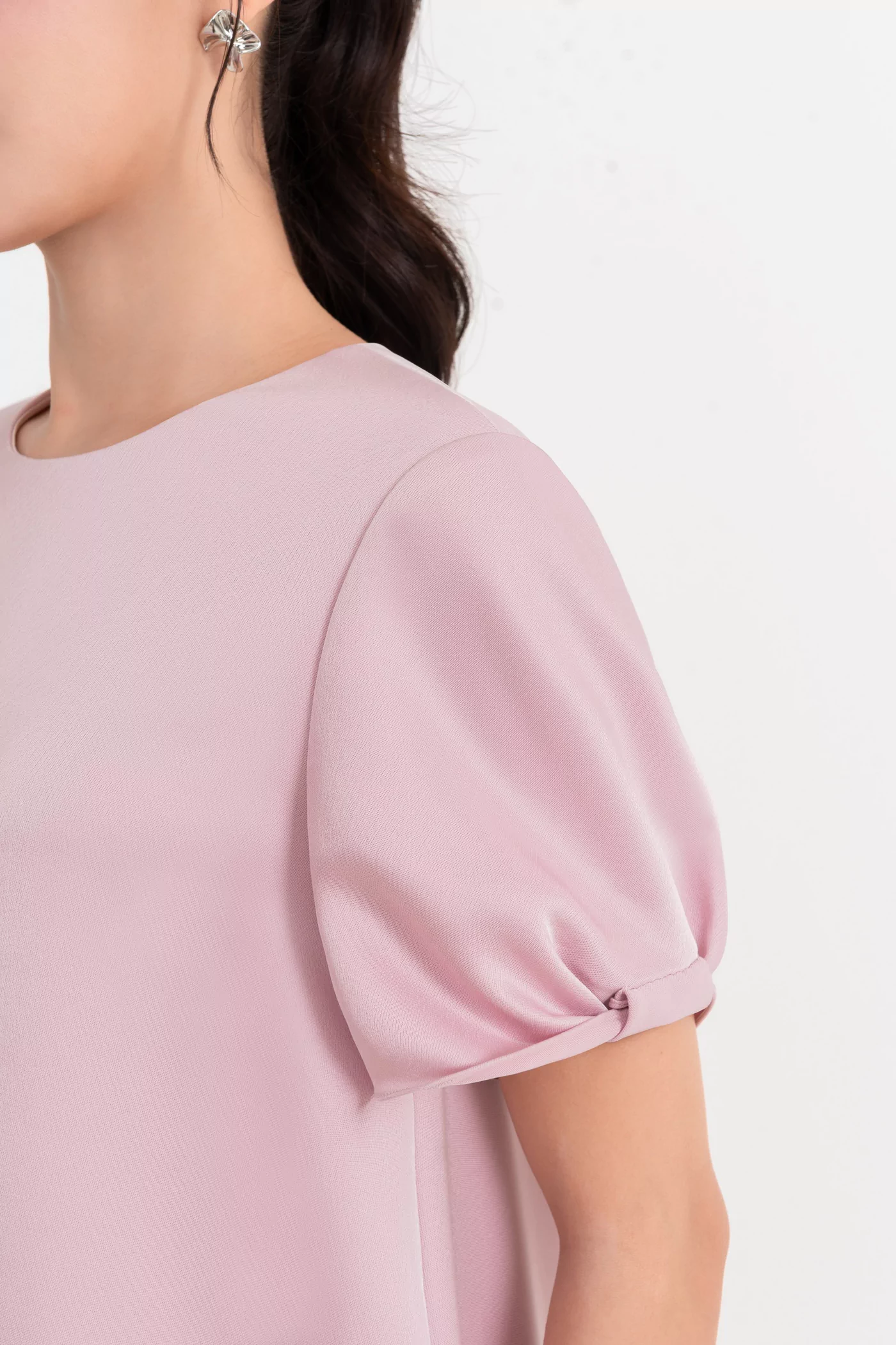 Đầm dạ hội hồng đỗ Sequin