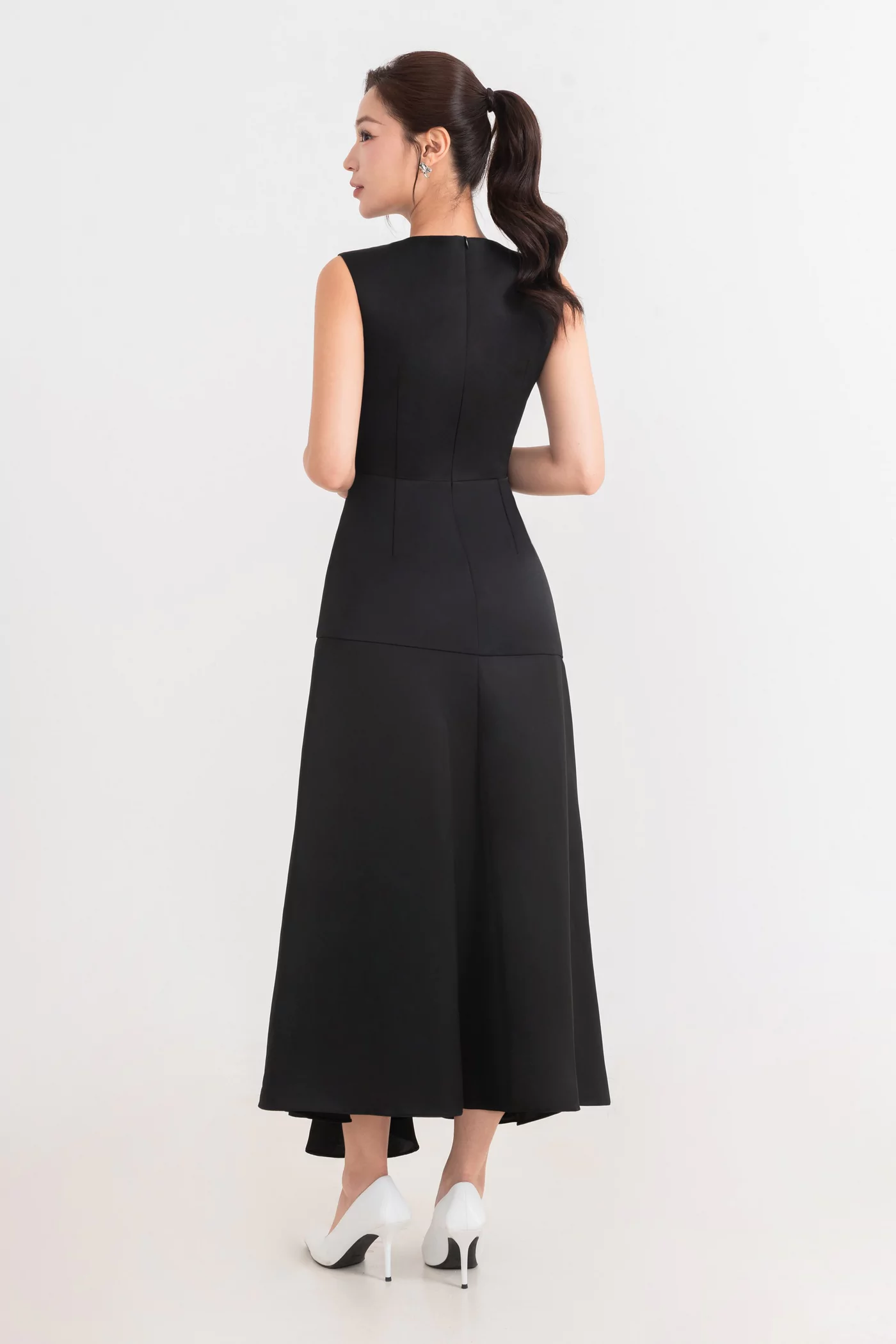 Đầm dạ hội Organza Sequin