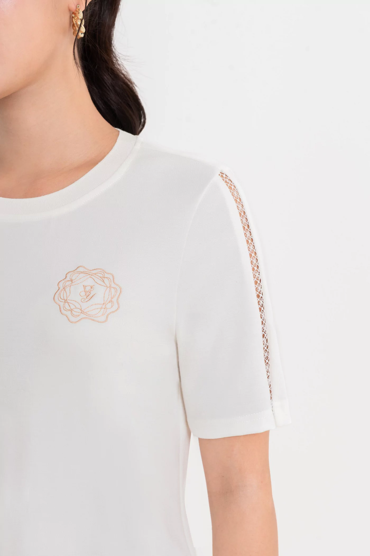 Áo thun Rayon tay kiểu