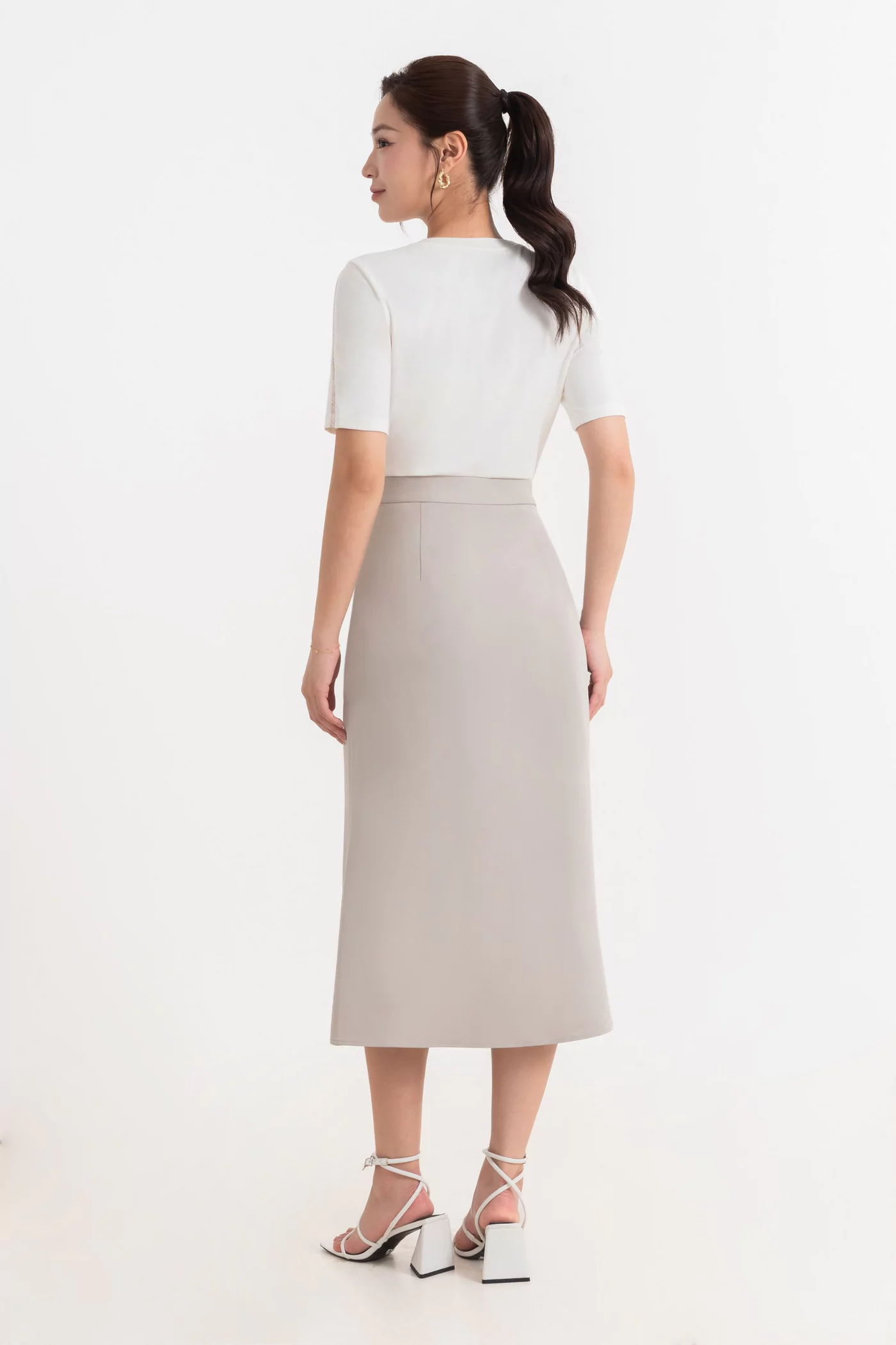 Áo thun Rayon tay kiểu