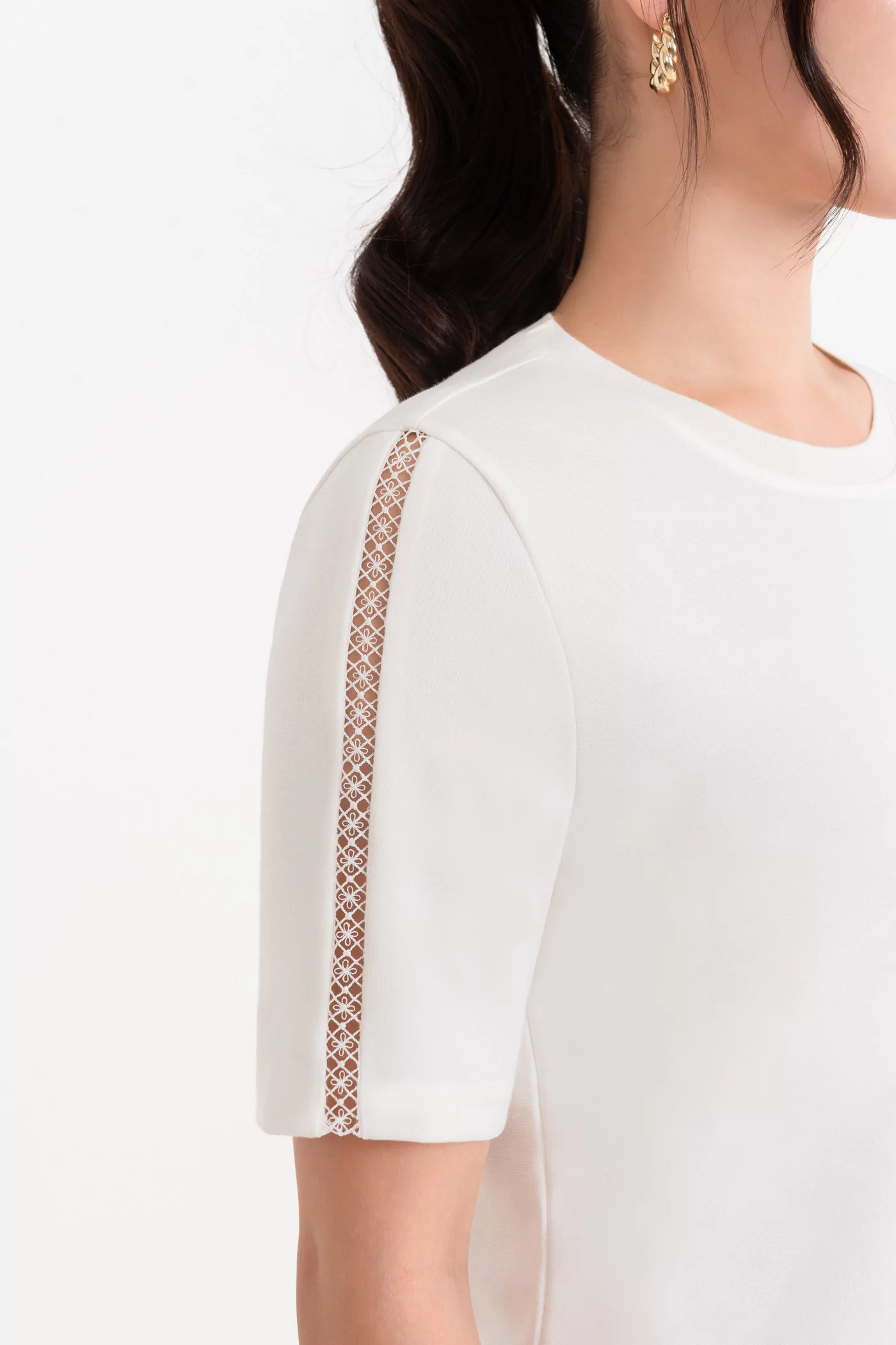 Áo thun Rayon tay kiểu
