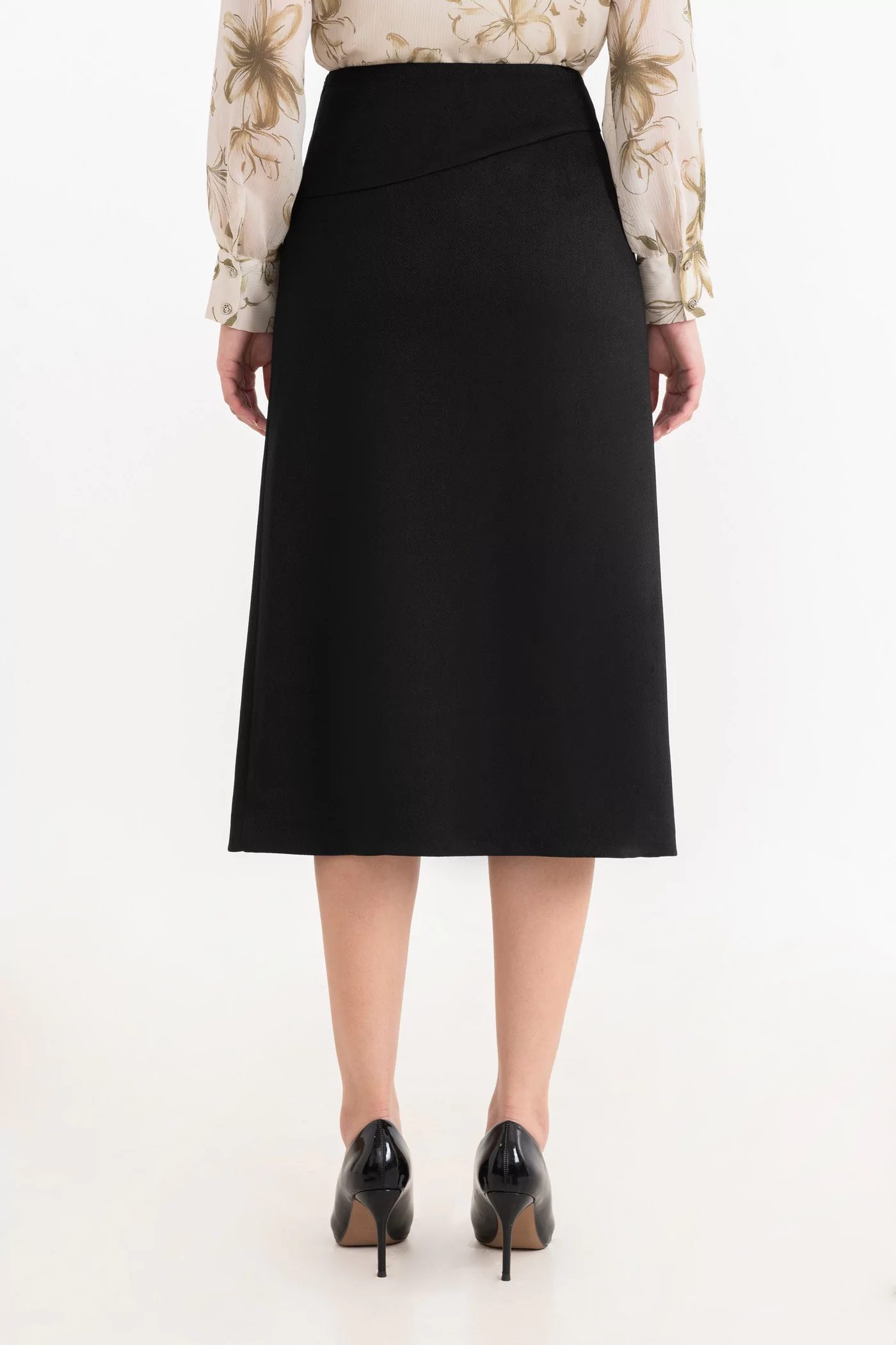Chân váy A Tweed cách điệu