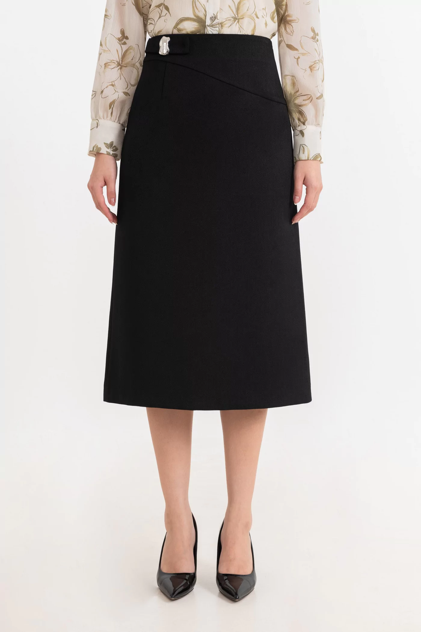 Chân váy A Tweed cách điệu