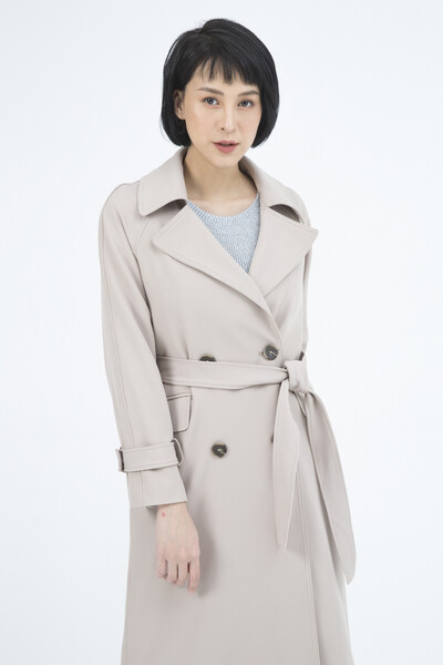 Trench coat dáng oversize