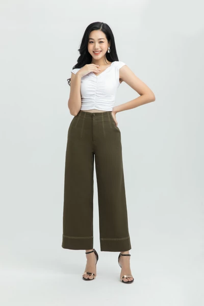 Áo thun croptop dáng ôm