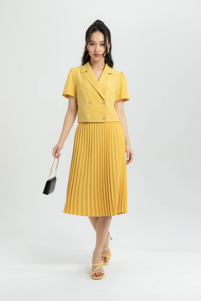 Áo công sở tay ngắn