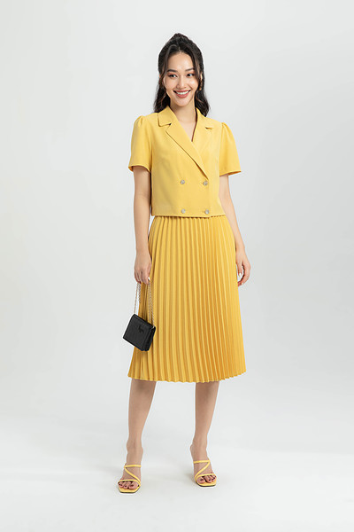 Áo công sở tay ngắn