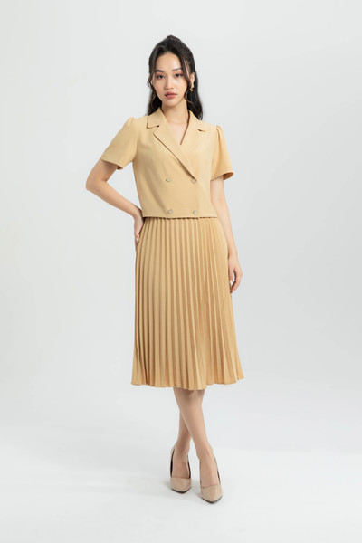 Áo công sở tay ngắn