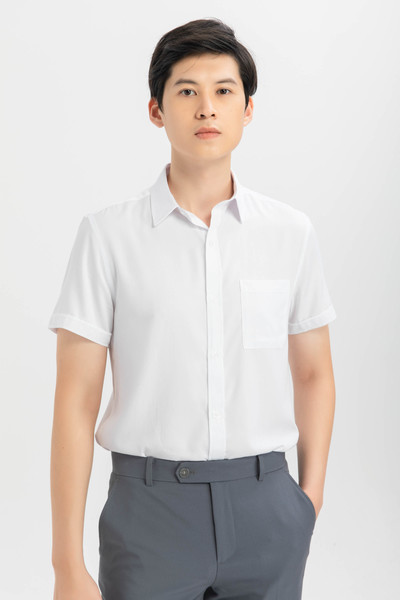 Áo sơ mi trắng Slimfit