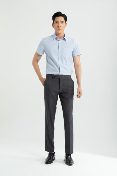 Quần âu nam dáng Slim