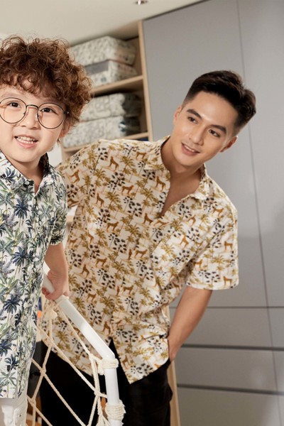 Áo sơ mi họa tiết Regular fit