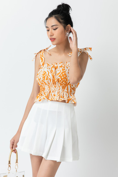 Áo 2 dây họa tiết