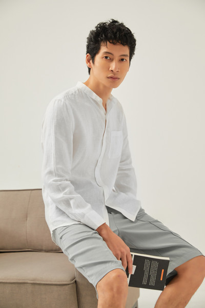 Áo sơ mi Linen dáng regular fit