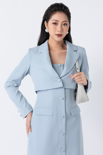 Cropped Womens Suit