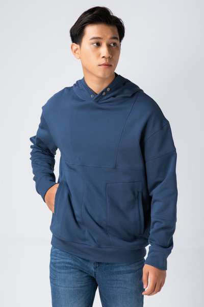 Áo hoodie nam phối màu