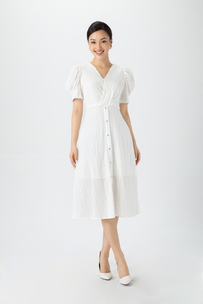 Đầm chữ A 2 lớp