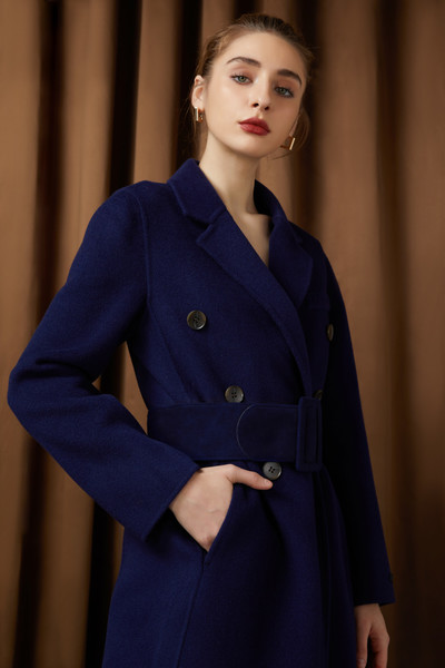 Breasted Wool Coat - dạ lông cừu (handmade)