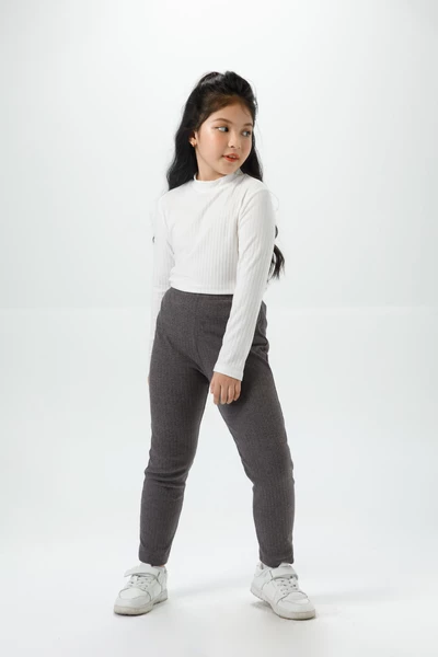 Quần legging thun gân