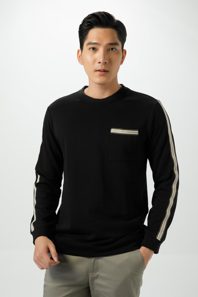 Áo thun viền sọc