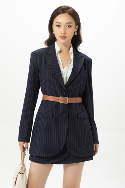 Áo Blazer kẻ