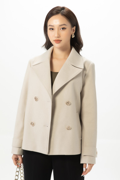 Blazer dạ 4 khuy
