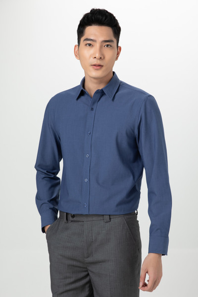 Áo sơ mi trơn basic