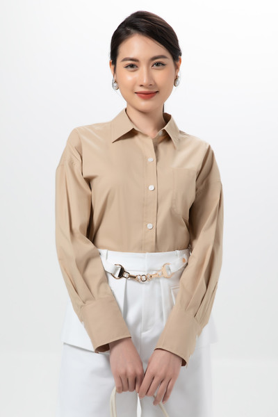 Áo sơ mi cổ đức
