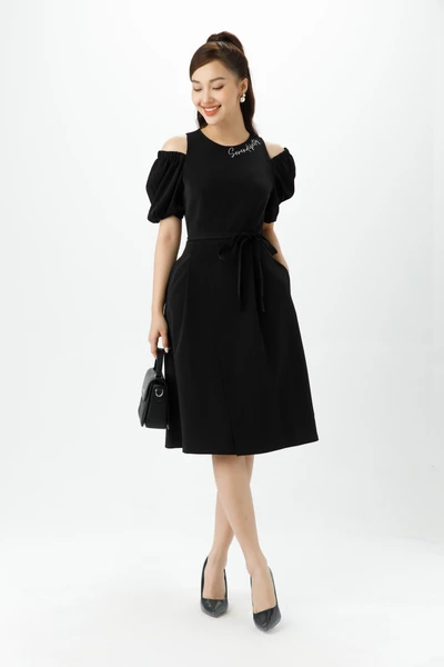 Đầm xếp Serendipity