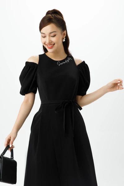 Đầm xếp Serendipity
