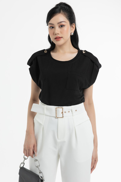 Áo thun vai chờm