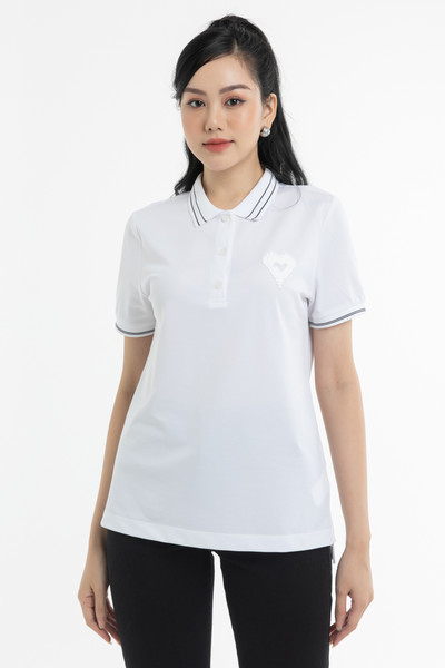 Áo thun polo cổ viền