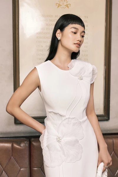 Iris Dress - Đầm hoa Diên Vĩ