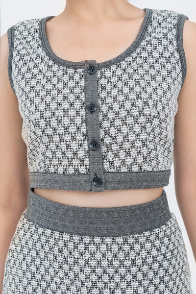 Áo len Argyle họa tiết