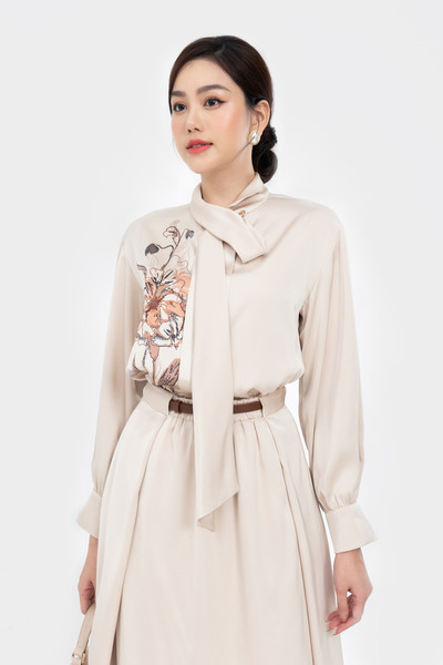 Chân váy lụa Eser