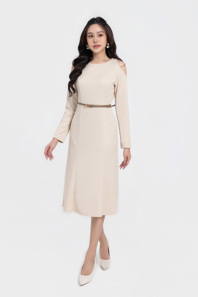 Caily Dress - Đầm thun cut out