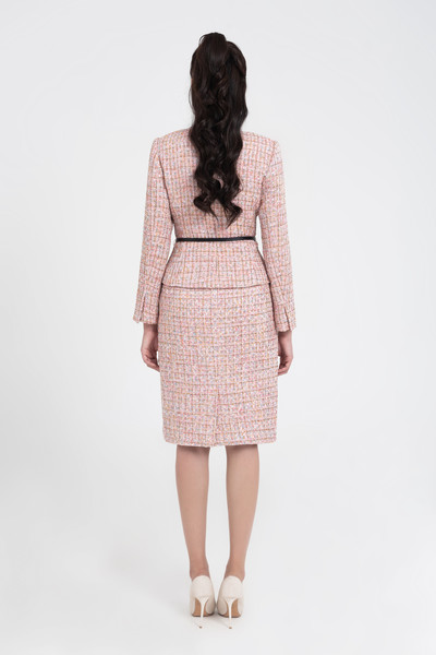 Áo Peplum tweed suit