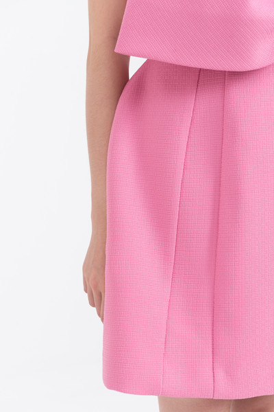 tweed dress with bow - Đầm tweed phối nơ