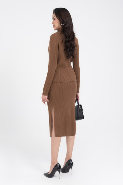merino wool high neck sweater - Áo len lông cừu
