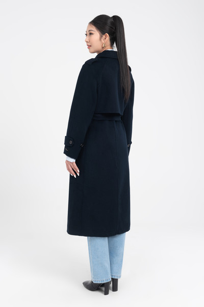 Wool Trench Coat - Áo măng tô dạ lông cừu khâu tay