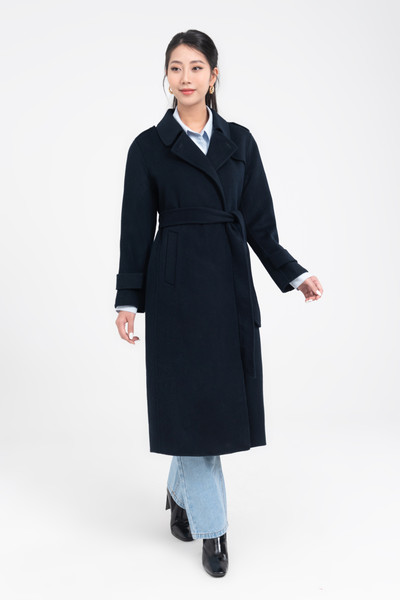 Wool Trench Coat - Áo măng tô dạ lông cừu khâu tay