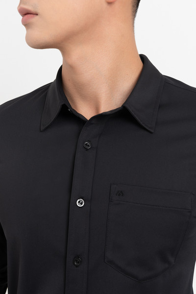 Áo sơ mi basic dáng slimfit