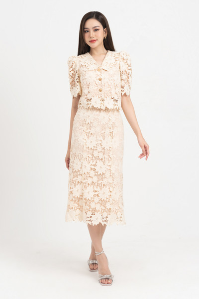 Lace skirt - Chân váy dài