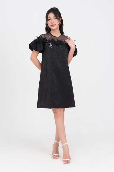 Đầm dạ hội tay phồng