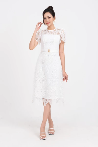 Daisy Dress - Đầm kết hoa nhẹ nhàng