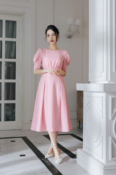 Almira Dress - Đầm lụa 2 lớp
